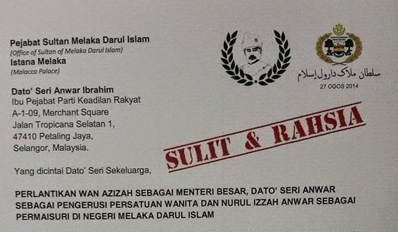 Format Jata Negara Pada Surat