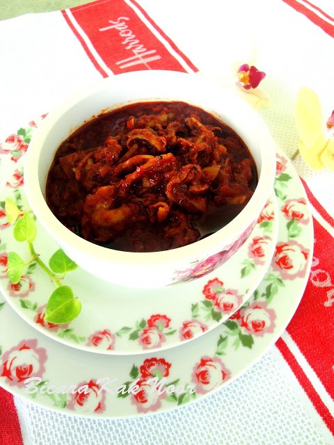 Cara Memasak Sambal Sotong Kering - Aneka Resep Terbaik