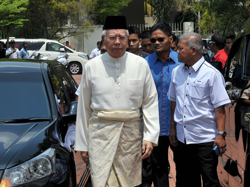 Najib, Muhyiddin Ziarah Keluarga Allahyarham Jamaluddin Jarjis