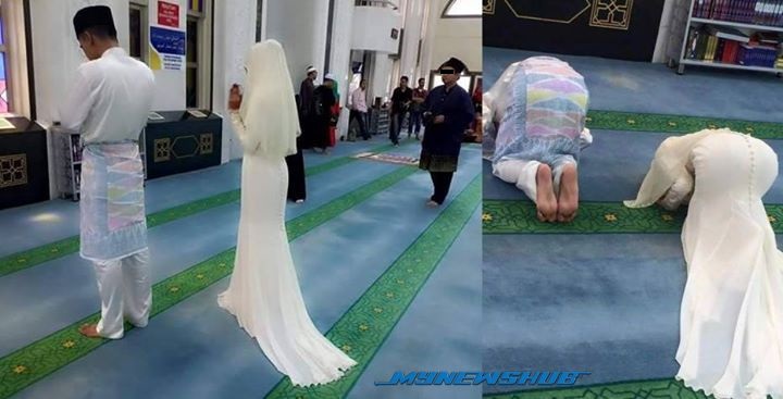 Gambar Pengantin Perempuan Belanja Jadi Viral MYNEWSHUB