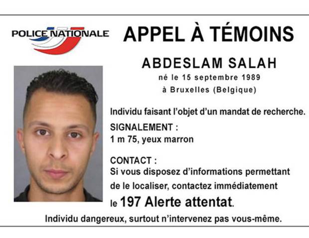 Salah Abdeslam menjadi orang yang paling dikehendaki pihak polis selepas berjaya melarikan diri sebaik serangan bom di Paris berlaku, Jumaat lalu.