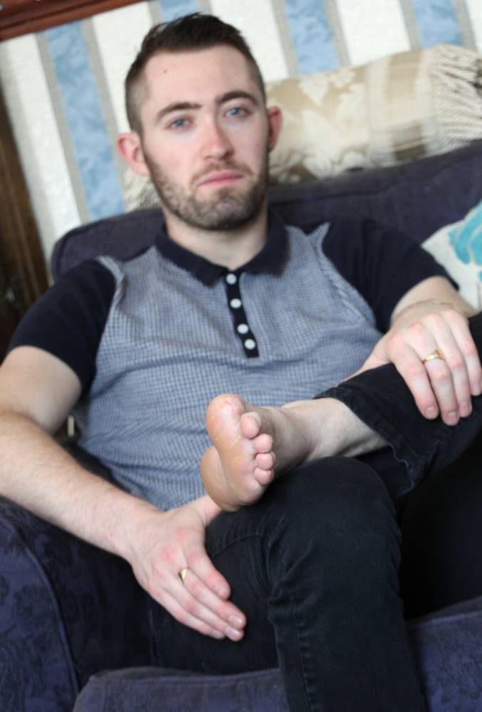 Michael Reddington who lost his toe in the West End Arcade Escalator. See News Team story NTITOE; Bosses of Nottingham's West End Arcade have been fined £75,000 after a shopper's big toe was sliced off on the escalator. Hodgson Elkington, the managing agent of the arcade, between Long Row and Upper Parliament Street, was orders to pay costs of £50,000. A guilty plea was entered to a health and safety offence last week by the barrister acting on behalf of the company. Michael Reddington, 25, of St Ann's, screamed in agony when he reached the top of the escalator and realised his left foot was trapped under a missing front part of a step, effectively acting as a guillotine on his toe.