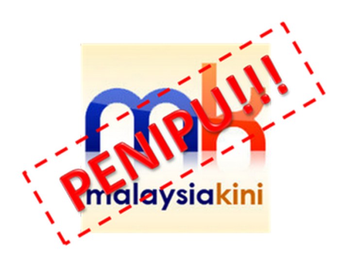 Malaysiakini-Penipu