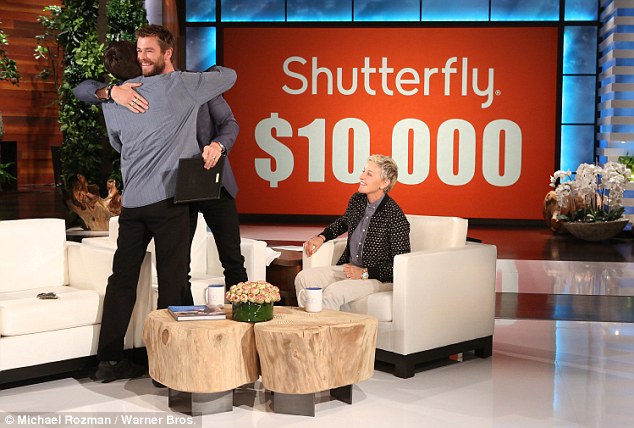 thor reward AS$10,000, the ellen show