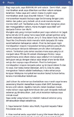 Imam Muda Ammar Buat Permohonan Maaf Isu Vaksin