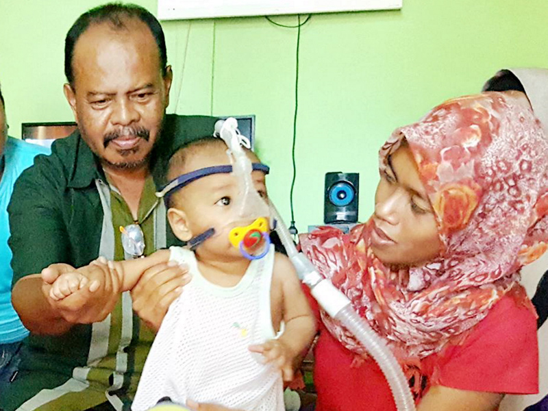 Bayi Lapan Bulan Hidap Penyakit Kronik Perlu Bantuan 