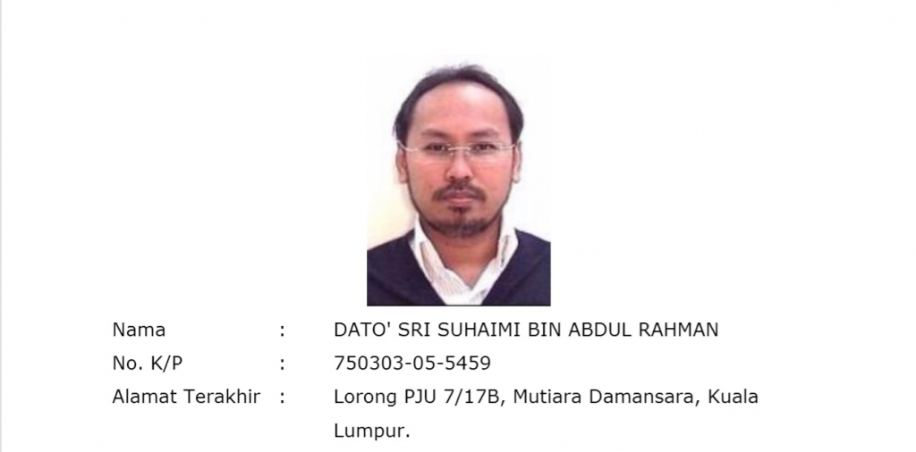 SSM Siasat Pelaburan Solar Bond, Dato' Sri Dicari
