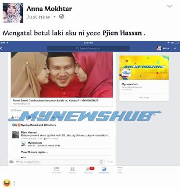 Pembaca Mynewshub Nak Kahwin 2.. Ini Respon Si Isteri!