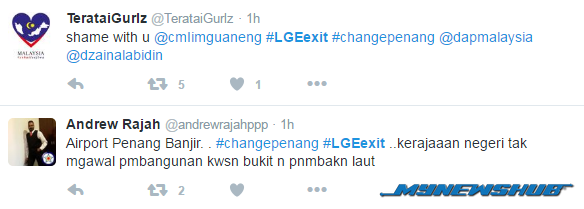 Banjir Pulau Pinang: LGE Dikutuk Bertalu-Talu Di Twitter