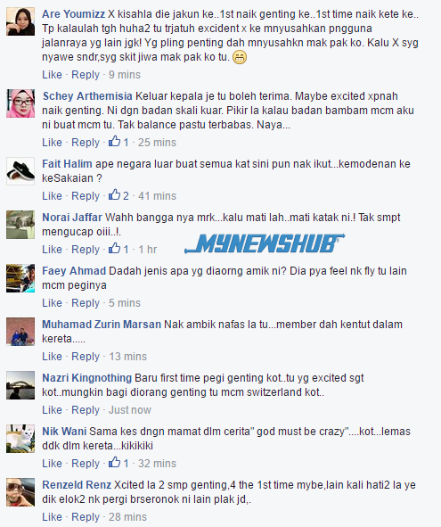 Video: Remaja Buat Aksi Bodoh Otw Genting Highlands