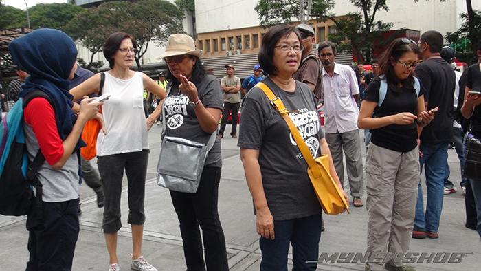 Demo Haram #Tangkap MO1 Aib Besar Cuma 1,000 Hadir