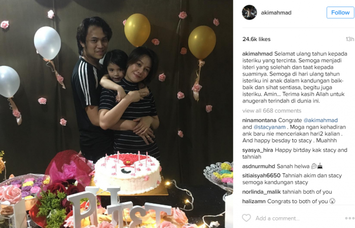 Akim Ahmad Sahkan Stacy Sedang Hamil