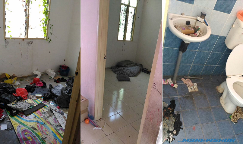 Rumah Ditinggalkan Macam 'Neraka' Oleh Penyewa