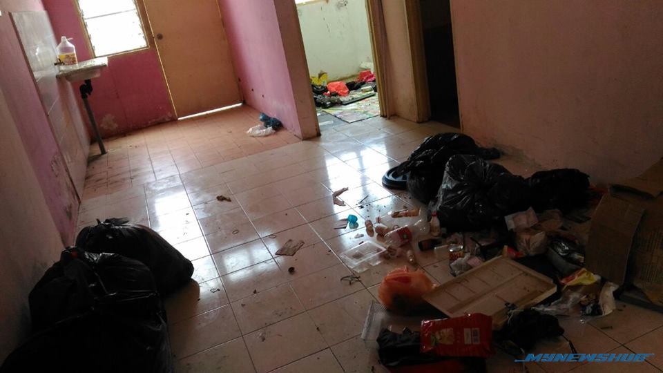 Rumah Ditinggalkan Macam 'Neraka' Oleh Penyewa