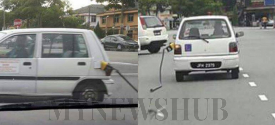 Lucu! Pam Minyak Tersekat Dilarikan Kancil - MYNEWSHUB Lucu! Pam Minyak Tersekat Dilarikan Kancil - MYNEWSHUB