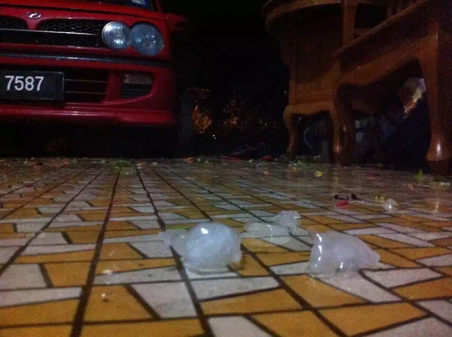 Video: Hujan Batu Landa Melaka Awal Pagi Tadi