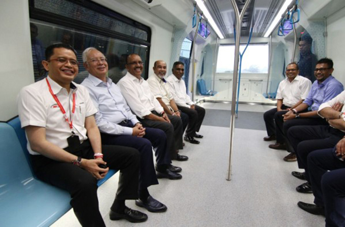 PM Najib Lawat Projek MRT Lembah Klang