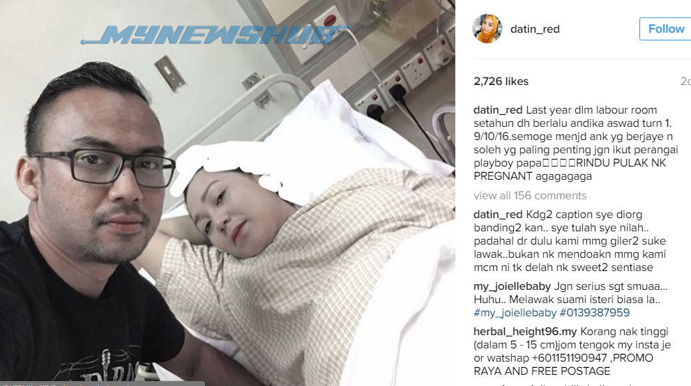 'Jangan Ikut Perangai Playboy Papa' - Datin Red