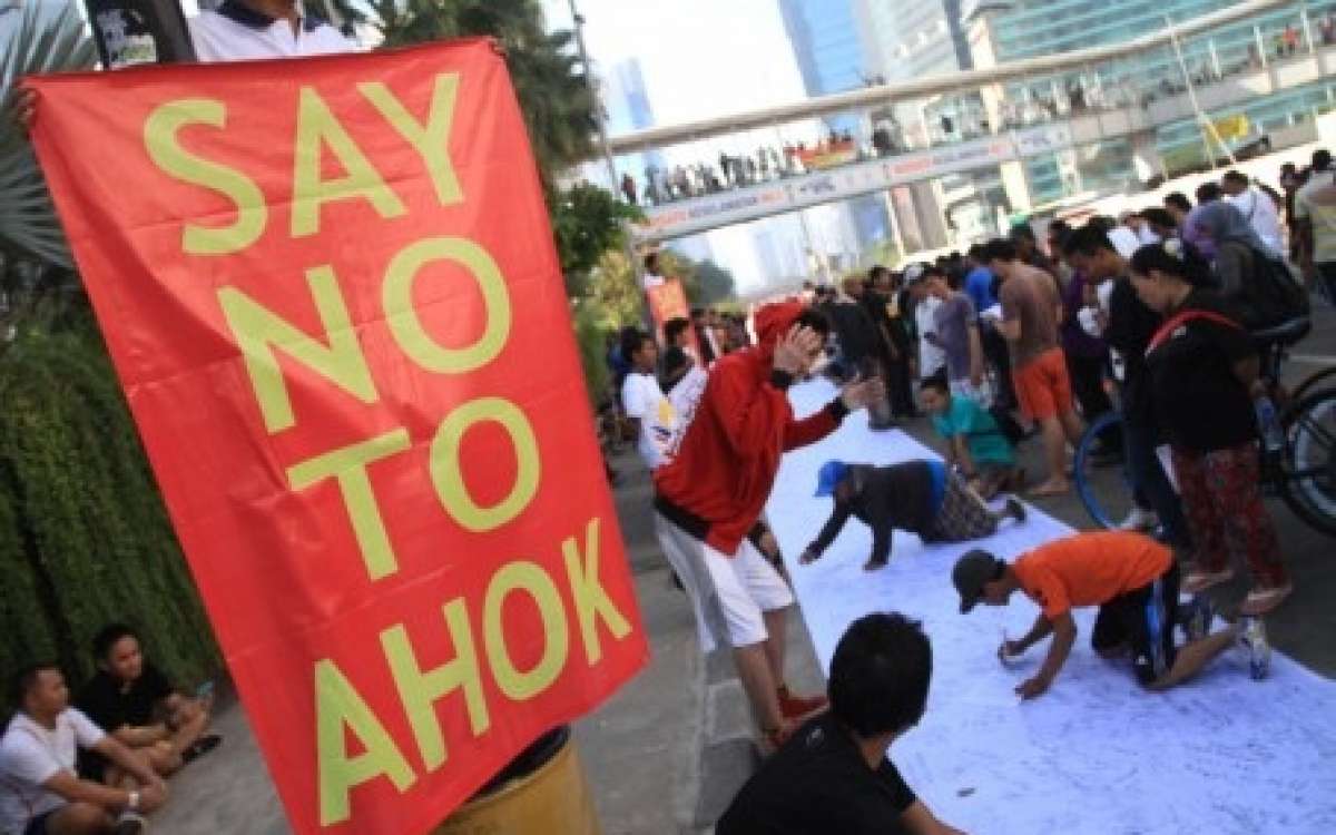 Demonstrasi Bantah Ahok Kian Popular Di Jakarta