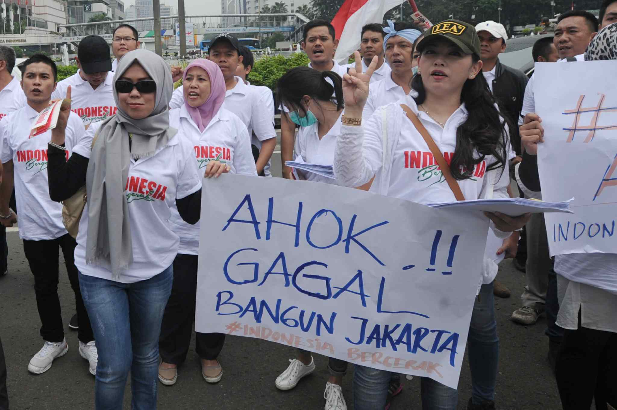 Demonstrasi Bantah Ahok Kian Popular Di Jakarta