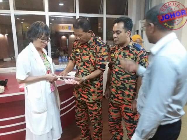 Bomba Serah Wang Tunai Yang Dijumpai Ketika Kebakaran HSA