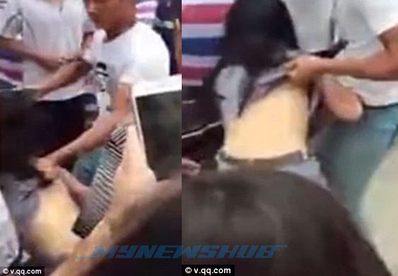 Padah Curang, Isteri Dan Kekasih Dibelasah Suami