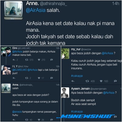 Nak Bermadah Sangat - AirAsia Kena Bahasa Balik