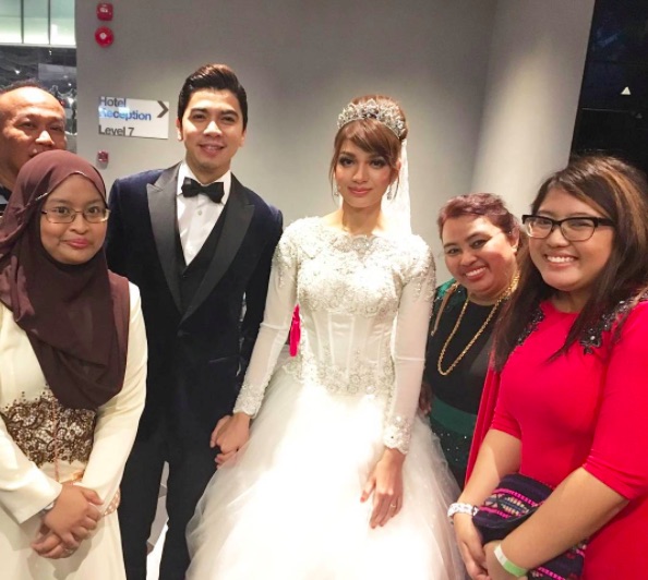 Wow, Peminat Taja Majlis Resepsi Ke-3 Amyra-Amar