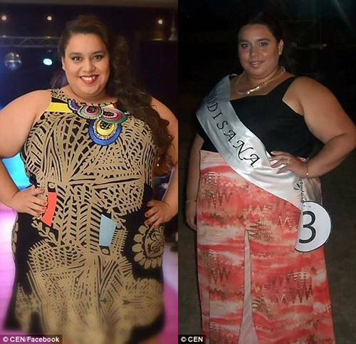 Wow! Wanita Seberat 120Kg Menang Ratu Cantik