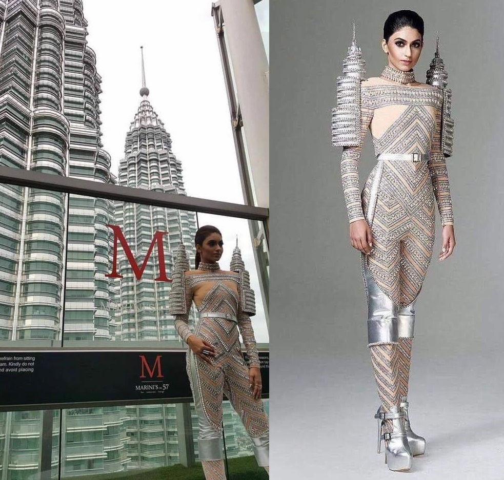  Miss Universe Malaysia Bakal Gaya Busana Inspirasi KLCC
