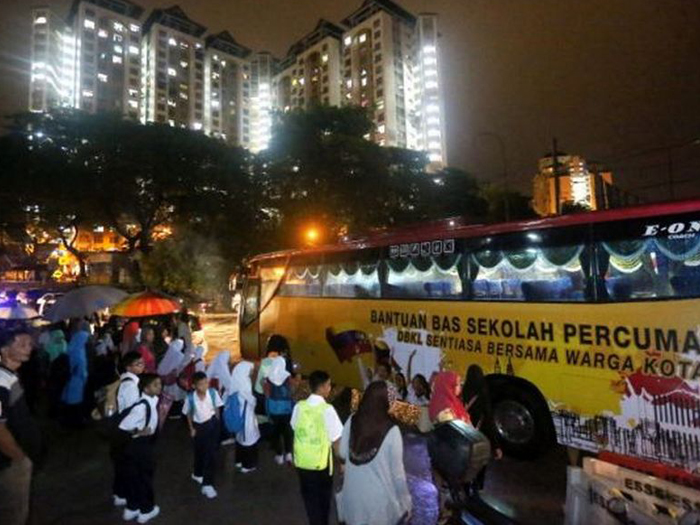 DBKL Sedia Bas Sekolah Percuma Untuk Murid PPR, PA – MYNEWSHUB