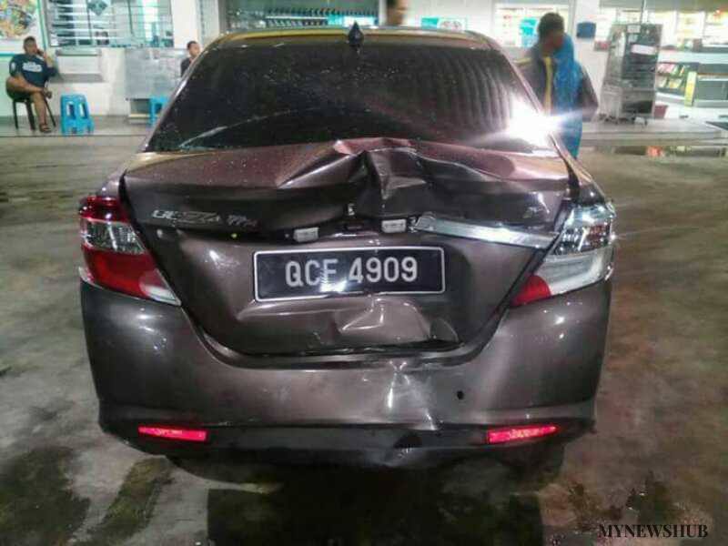 Video: Lori Hilang Kawalan Rempuh Stesen Minyak