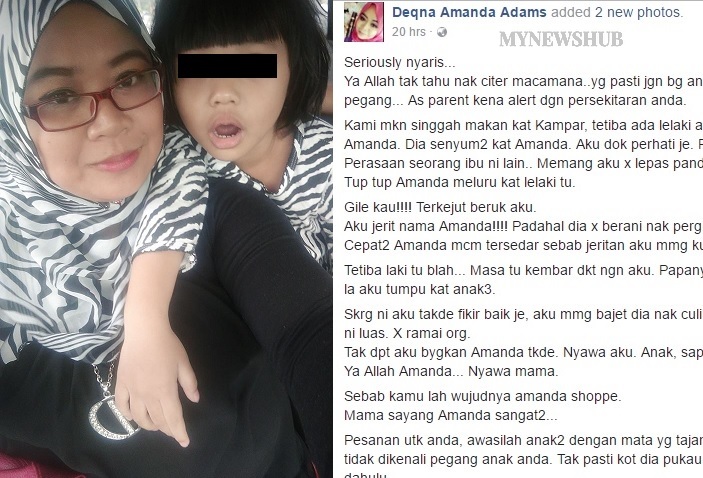 Anak Hampir Diculik Angkara Ilmu Pukau