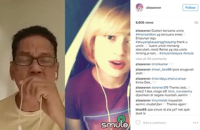 Dah Buka Tudung, Zila Seeron Tayang Rambut Blonde