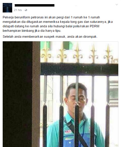 "Saya Bukan Perompak" - Lelaki Cari Rezeki Difitnah