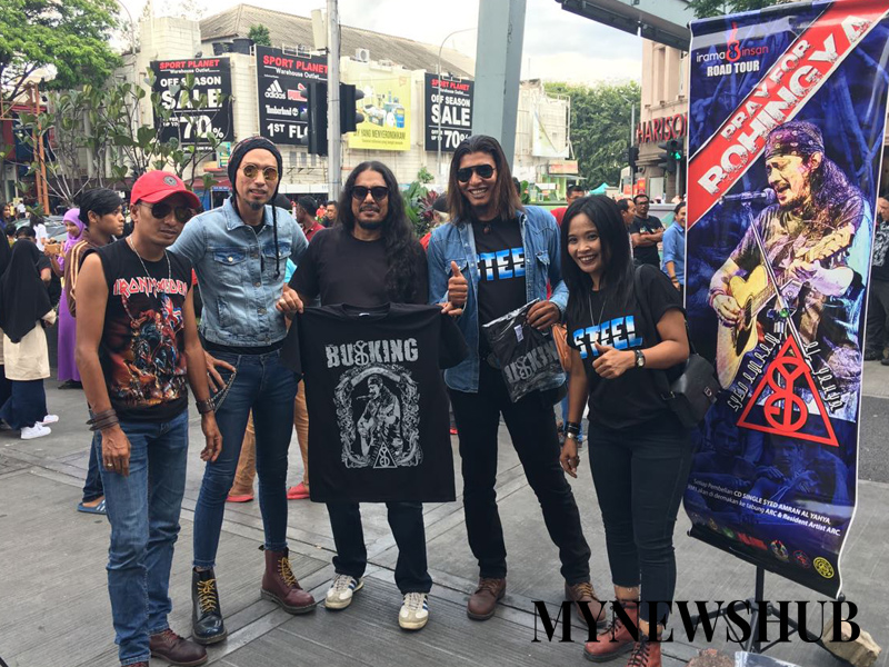 Suara Busker Demi Solidariti Rohingya