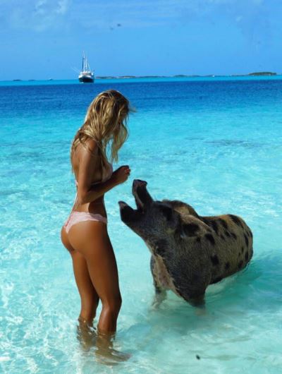 Foto Bersahaja Dengan Haiwan Liar, Gadis Ini Jadi Sensasi