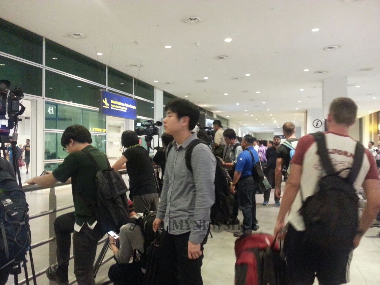 Kes Jong-nam: Wakil Media Berkumpul Di Klia2