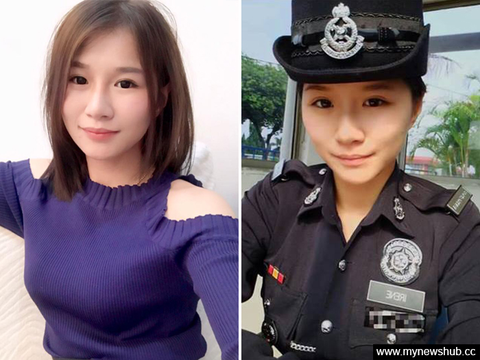 Polis wanita cantik