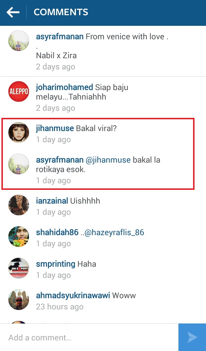 Netizen Kecam Nabil Dan Zira 'Comolot' Di Venice