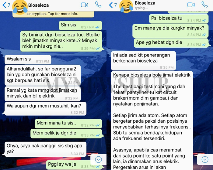 Pulak Dah... Guna Pantyliner Untuk Jimatkan Elektrik, Petrol