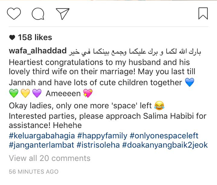 Suami Salima AF Kahwin Kali Ketiga?