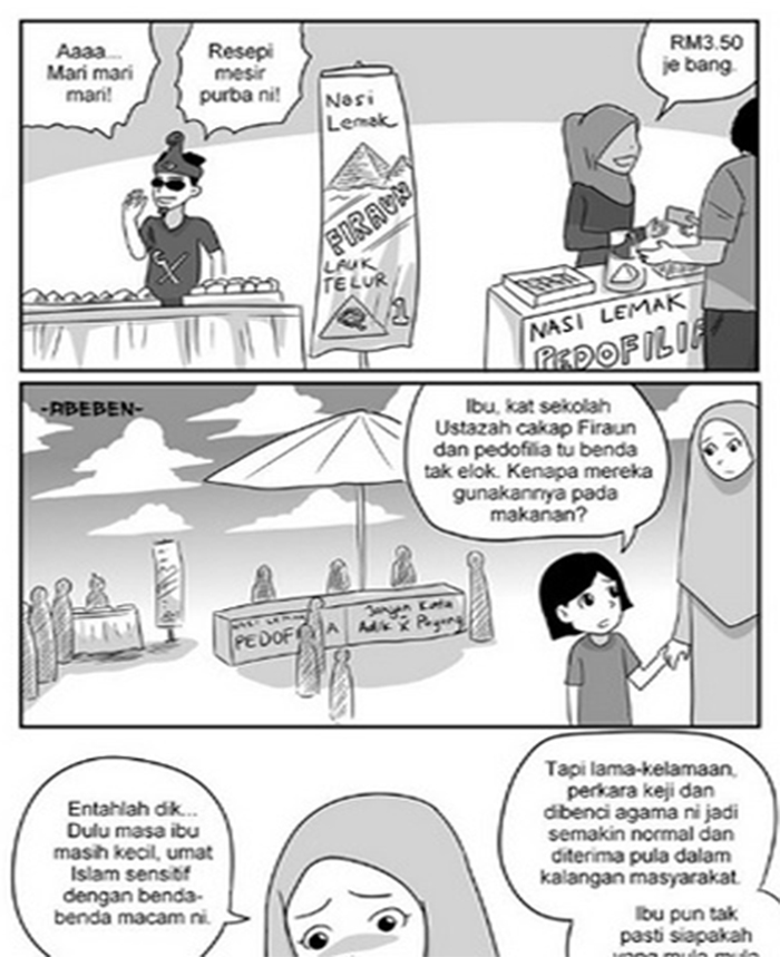 Kartunis 'Sindir' Peniaga Main Agama Jadi Pelaris