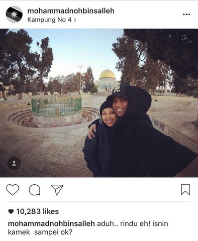 Kemesraan Noh Salleh & Mizz Nina Di IG Jadi Inspirasi