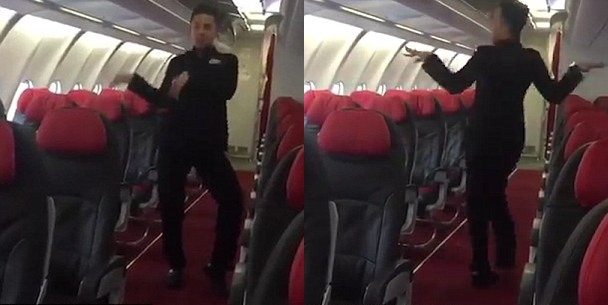 Kabin Krew Air Asia Menari Lagu 'Toxic' Jadi Viral