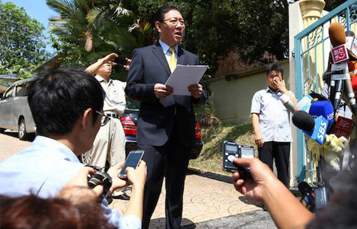 Duta Korea Utara Dijangka Tinggalkan Malaysia Petang Ini