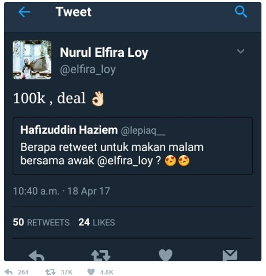 Elfira Akan Setuju 'Date' Dengan Peminat Ini Jika...