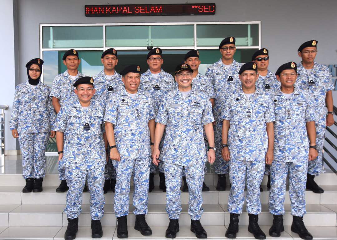 Uniform Baharu Celoreng Digital Rai Hari TLDM Ke 83 