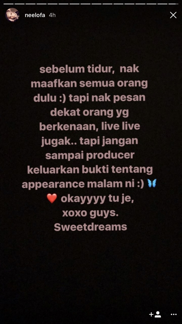 Gara-Gara Meletop, Neelofa Sindir Fattah Amin?