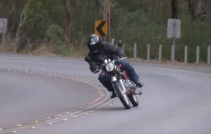 Gaya Retro Skyteam Ace 125 Cafe Racer